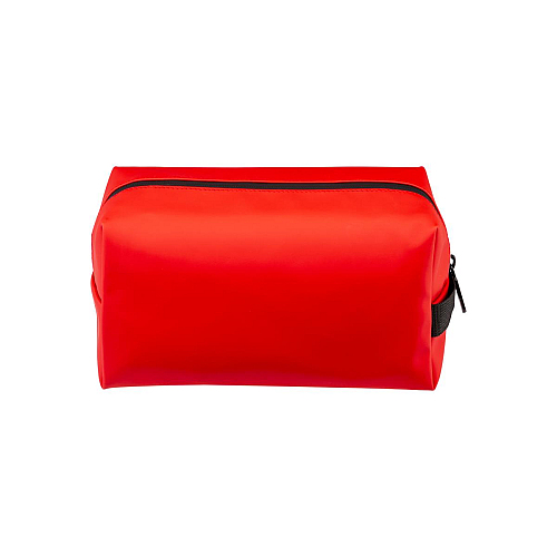 Waterproof beauty case in soft pu water resistant with side handle 3