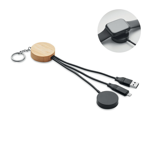 Breloc cu cablu 4 in 1 60W 1