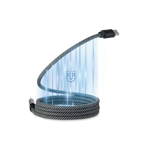 Cablu magnetic impletit RPET 1
