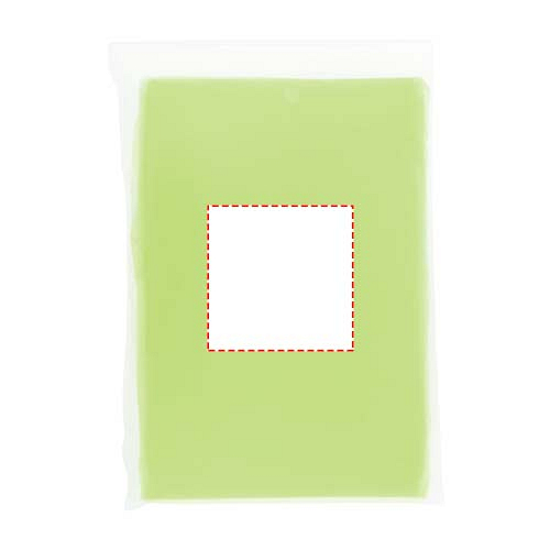 Ziva disposable rain poncho with storage pouch 4