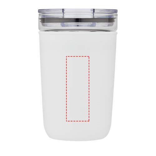Bello 420 ml glass tumbler with recycled plastic outer wall 4