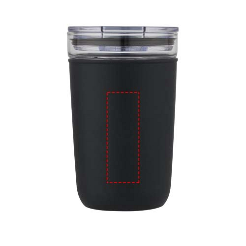 Bello 420 ml glass tumbler with recycled plastic outer wall 4