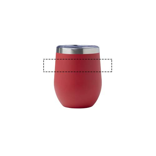 Corzo 350 ml pahar termoizolant din otel inoxidabil RCS reciclat, izolat cu cupru 4