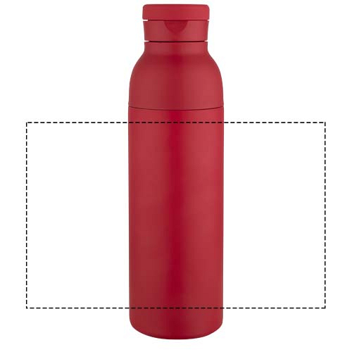 Illuminate 650 ml RCS recycled stainlesss steel double wall insulated water bottle 4