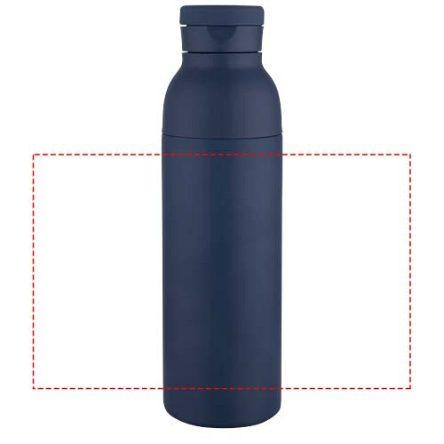 Illuminate 650 ml RCS recycled stainlesss steel double wall insulated water bottle 4