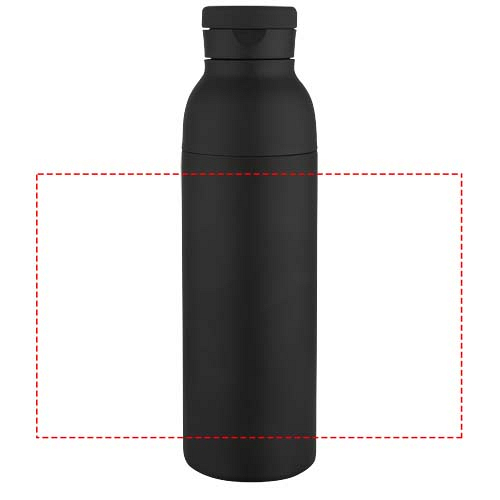 Illuminate 650 ml RCS recycled stainlesss steel double wall insulated water bottle 4