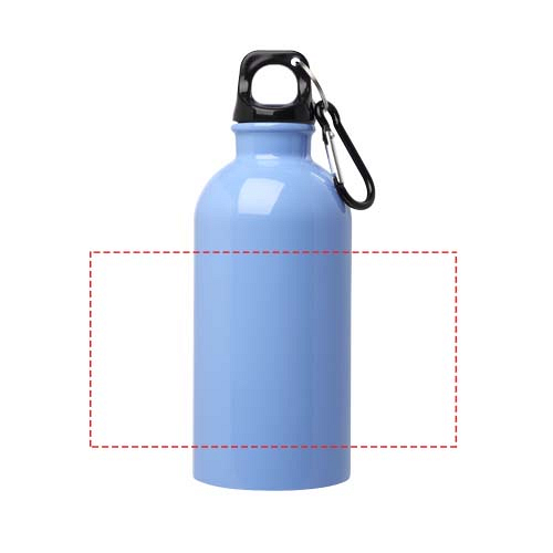 Oregon 400 ml RCS certified single wall stainless steel water bottle with carabiner 4