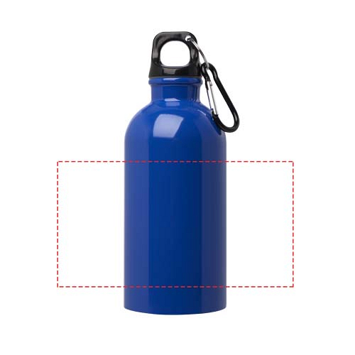 Oregon 400 ml RCS certified single wall stainless steel water bottle with carabiner 4