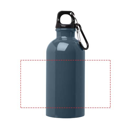 Oregon 400 ml RCS certified single wall stainless steel water bottle with carabiner 4