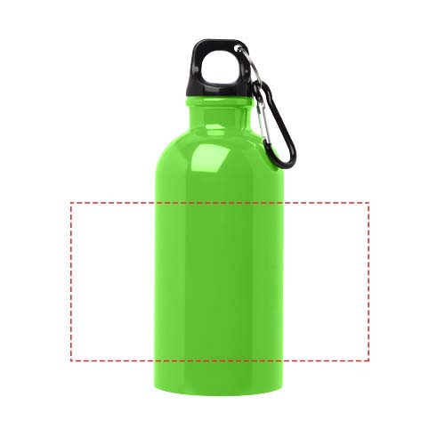 Oregon 400 ml RCS certified single wall stainless steel water bottle with carabiner 4