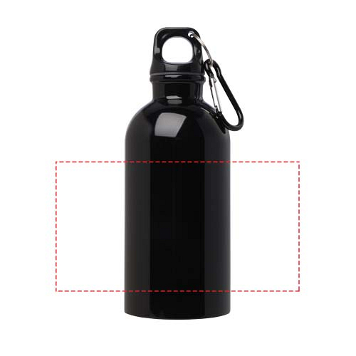 Oregon 400 ml RCS certified single wall stainless steel water bottle with carabiner 4