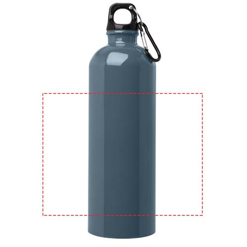 Sticla de apa Oregon de 750 ml, RCS certificata, din otel inoxidabil cu perete simplu si carabina 4