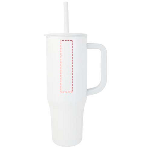 Brady 900 ml RCS certified insulated tumbler with silicone straw 4