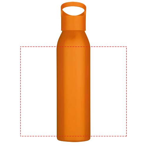 Sky 650 ml RCS recycled single wall stainless steel water bottle 4