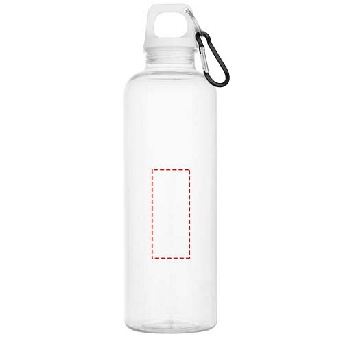 Oregon 750 ml RCS recycled plastic water bottle with carabiner 4