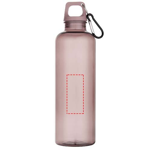 Oregon 750 ml RCS recycled plastic water bottle with carabiner 4
