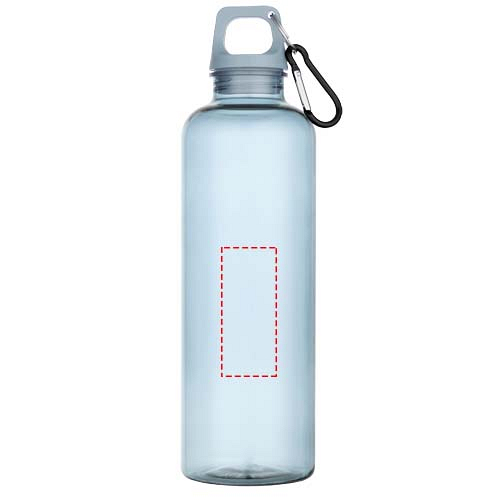 Oregon 750 ml RCS recycled plastic water bottle with carabiner 4