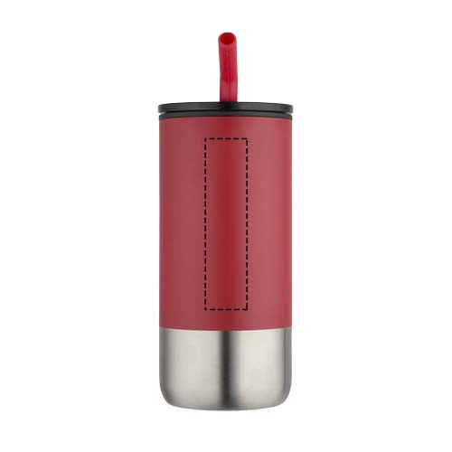 Grayson 480 ml RCS recycled insulated tumbler with straw 4