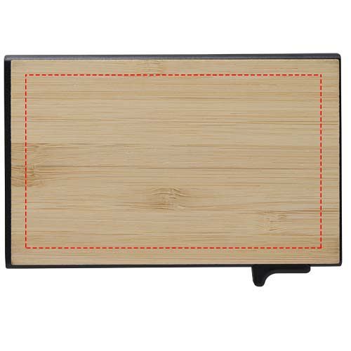 Minka RCS recycled aluminium ballpoint pen, keychain and RFID card holder gift set 4