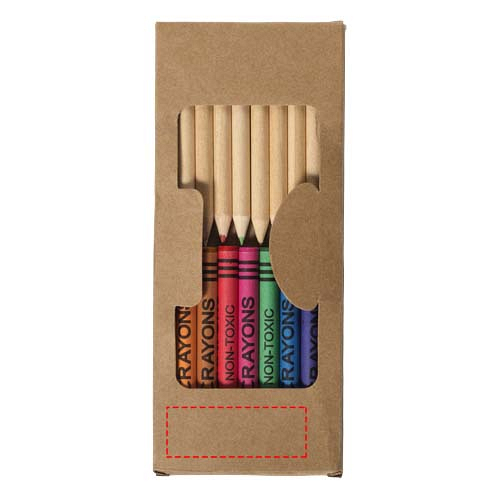 Lucky 19-piece coloured pencil and crayon set 4