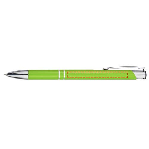Moneta aluminium click ballpoint pen (blue ink) 4