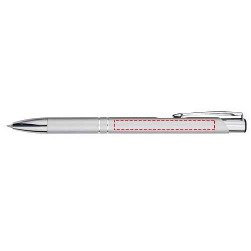 Moneta aluminium click ballpoint pen (black ink) 4