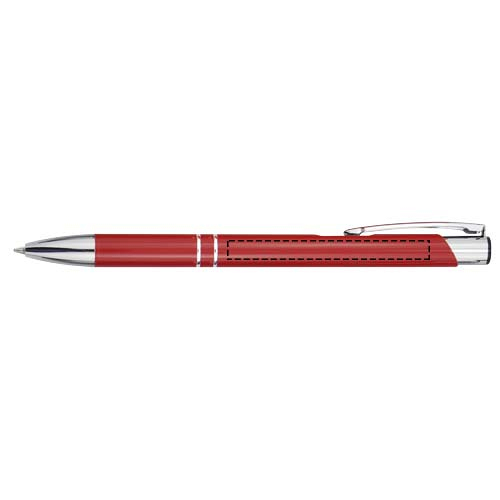 Moneta aluminium click ballpoint pen (black ink) 4