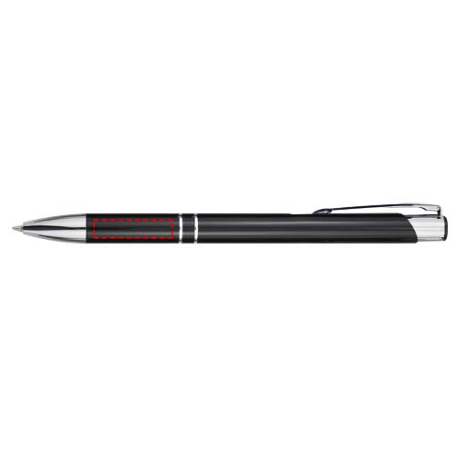 Moneta recycled aluminium ballpoint pen (black ink) 4