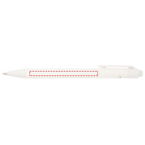 Chartik monochromatic recycled paper ballpoint pen with matte finish (black ink) 4