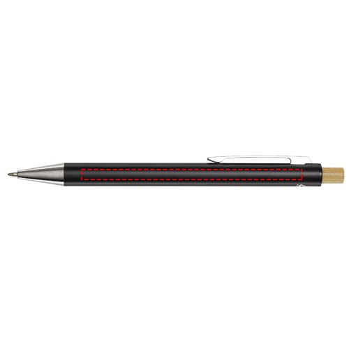 Cyrus recycled aluminium ballpoint pen (black ink) 4
