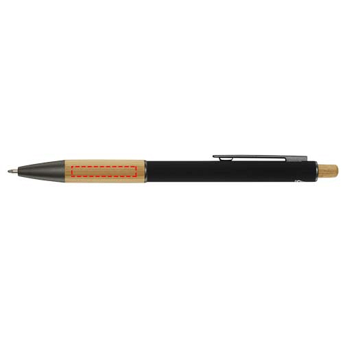 Darius recycled aluminium ballpoint pen (blue ink) 4