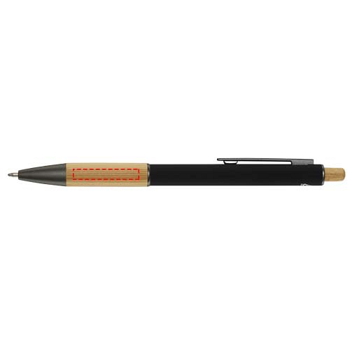 Darius recycled aluminium ballpoint pen (black ink) 4