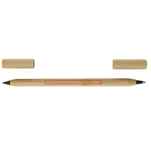 Samambu bamboo duo pen (black ink) 4