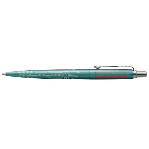 Parker Jotter SE Global Icons colour trim ballpoint pen (blue ink) 3