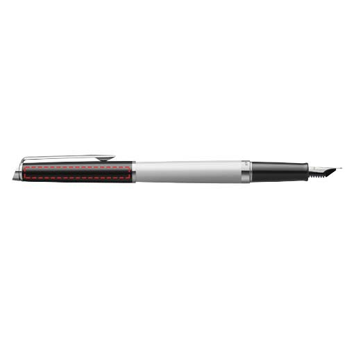 Hemisphere colour blocking fountain pen with palladium trim (blue ink) 4