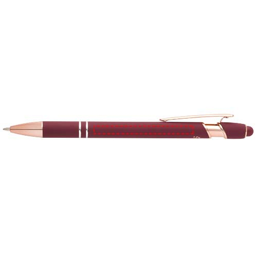 Nanna ballpoint pen with rose gold finish (blue ink) 4