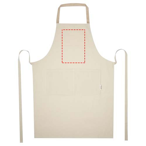 Nia 200 g/m² recycled cotton apron 4