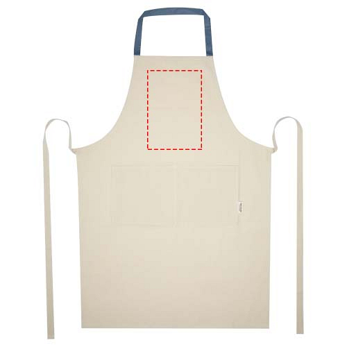 Nia 200 g/m² recycled cotton apron 4