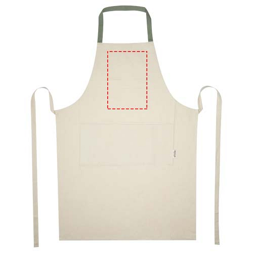 Nia 200 g/m² recycled cotton apron 4