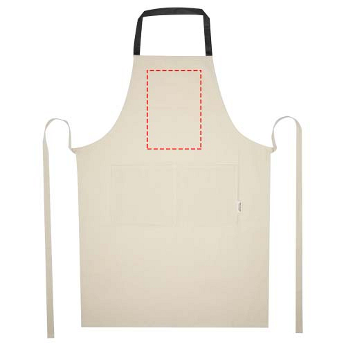 Nia 200 g/m² recycled cotton apron 4