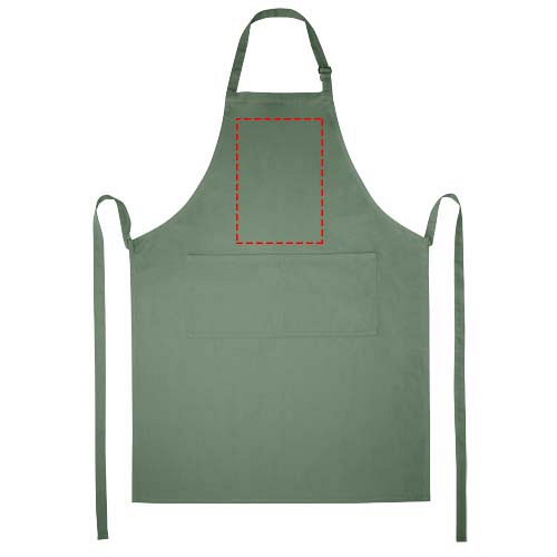 Andrea 240 g/m² apron with adjustable neck strap 4