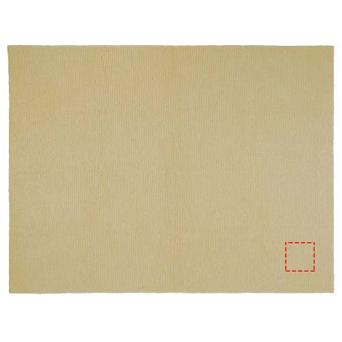 Suzy 150 x 120 cm GRS polyester knitted blanket 4