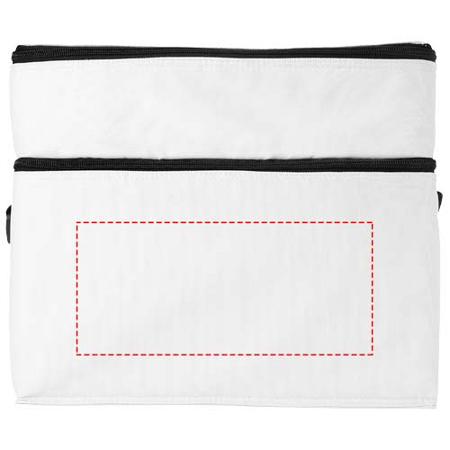 Oslo 2-zippered compartments cooler bag 13L 4