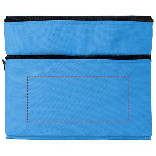 Oslo 2-zippered compartments cooler bag 13L 4