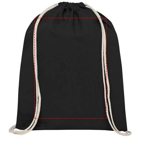 Oregon 100 g/m² cotton drawstring bag 5L 4