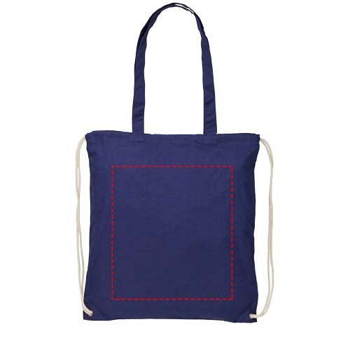 Eliza 240 g/m² cotton drawstring bag 6L 4