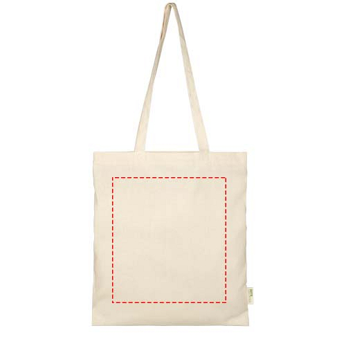 Orissa 140 g/m² organic cotton tote bag 7L 4