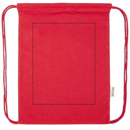 Oregon Blend 140 g/m² GRS recycled drawstring bag 5L 4