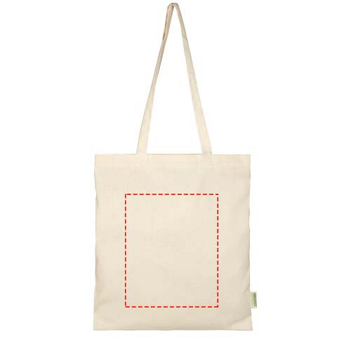 Odisha 140 g/m² OCS organic tote bag 7L 4