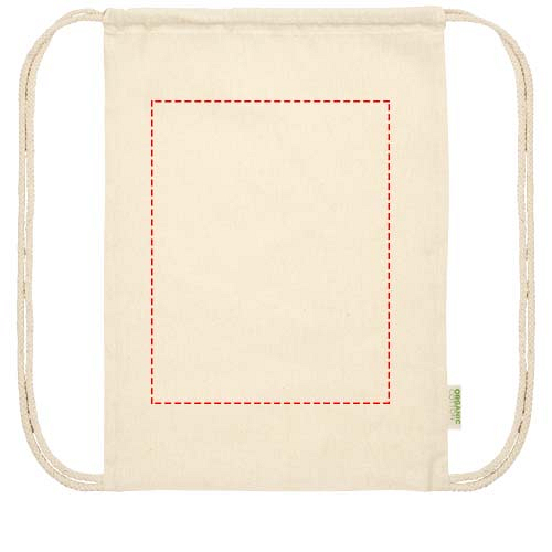 Odisha 140 g/m² OCS organic drawstring bag 5L 4